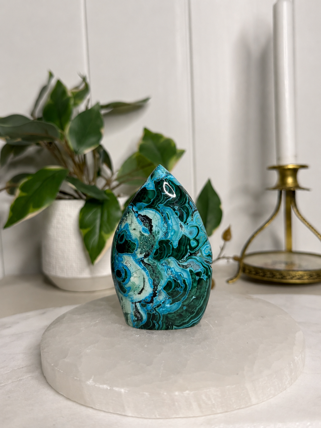 Malachite and Chrysocolla