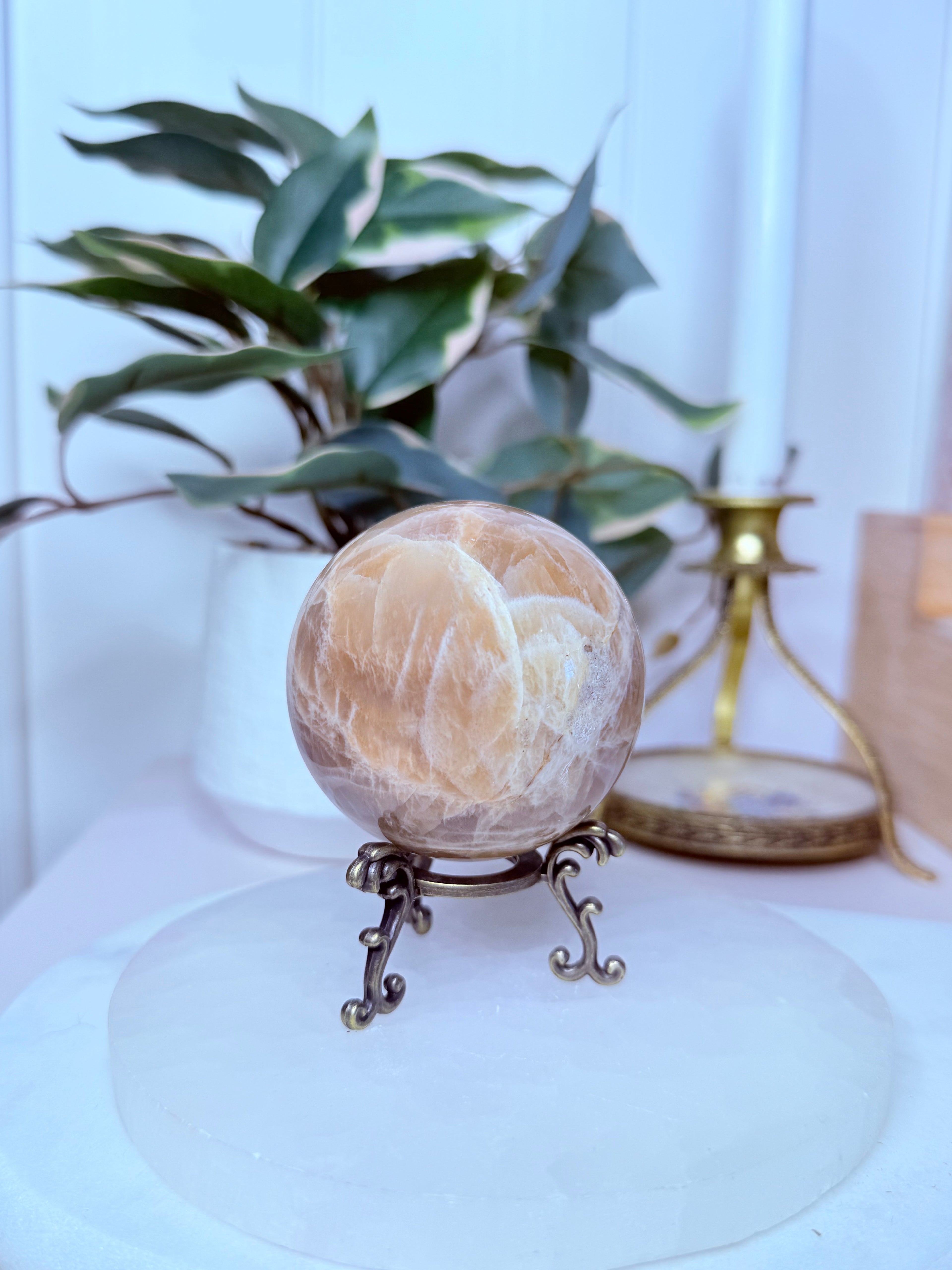 Peach Moonstone