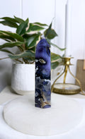 Blue Flower Agate Tower