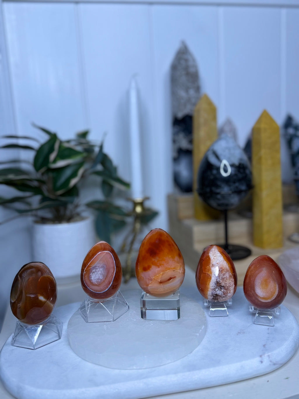 Carnelian Eggs