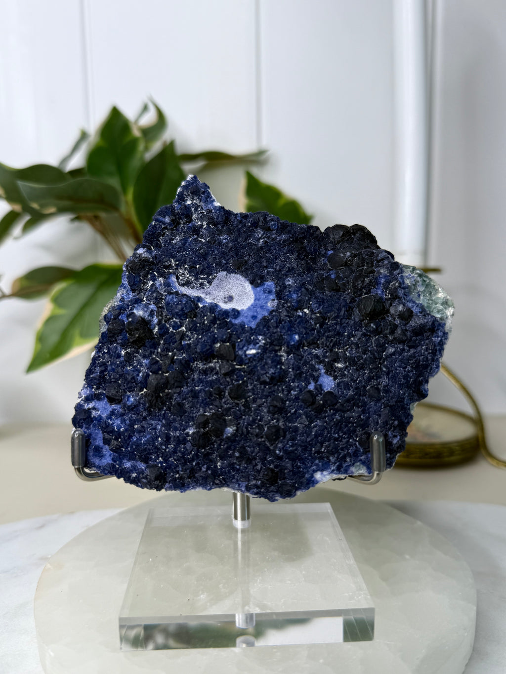 Blueberry Fluorite Specimen