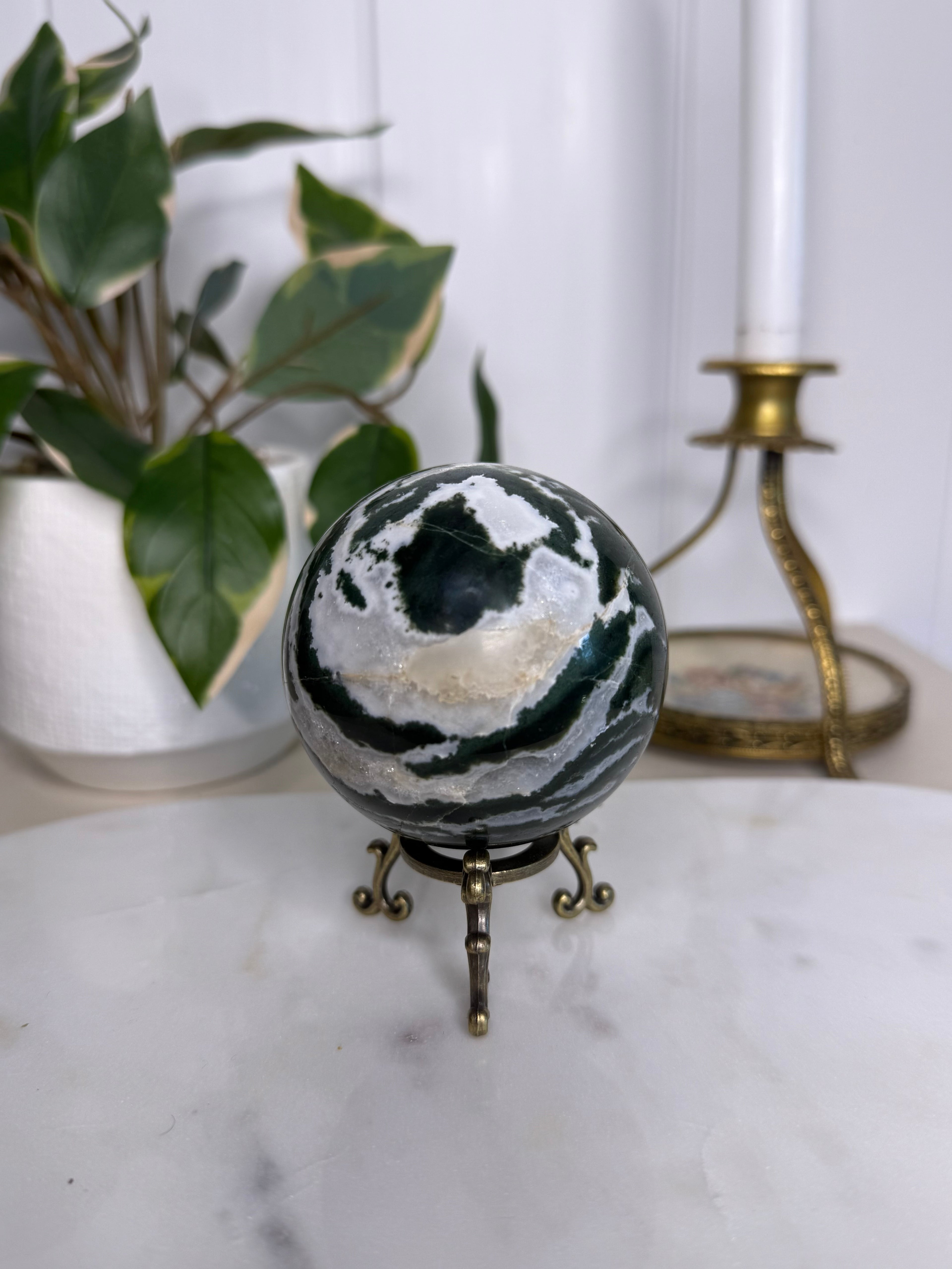 Unicorn Jasper Sphere