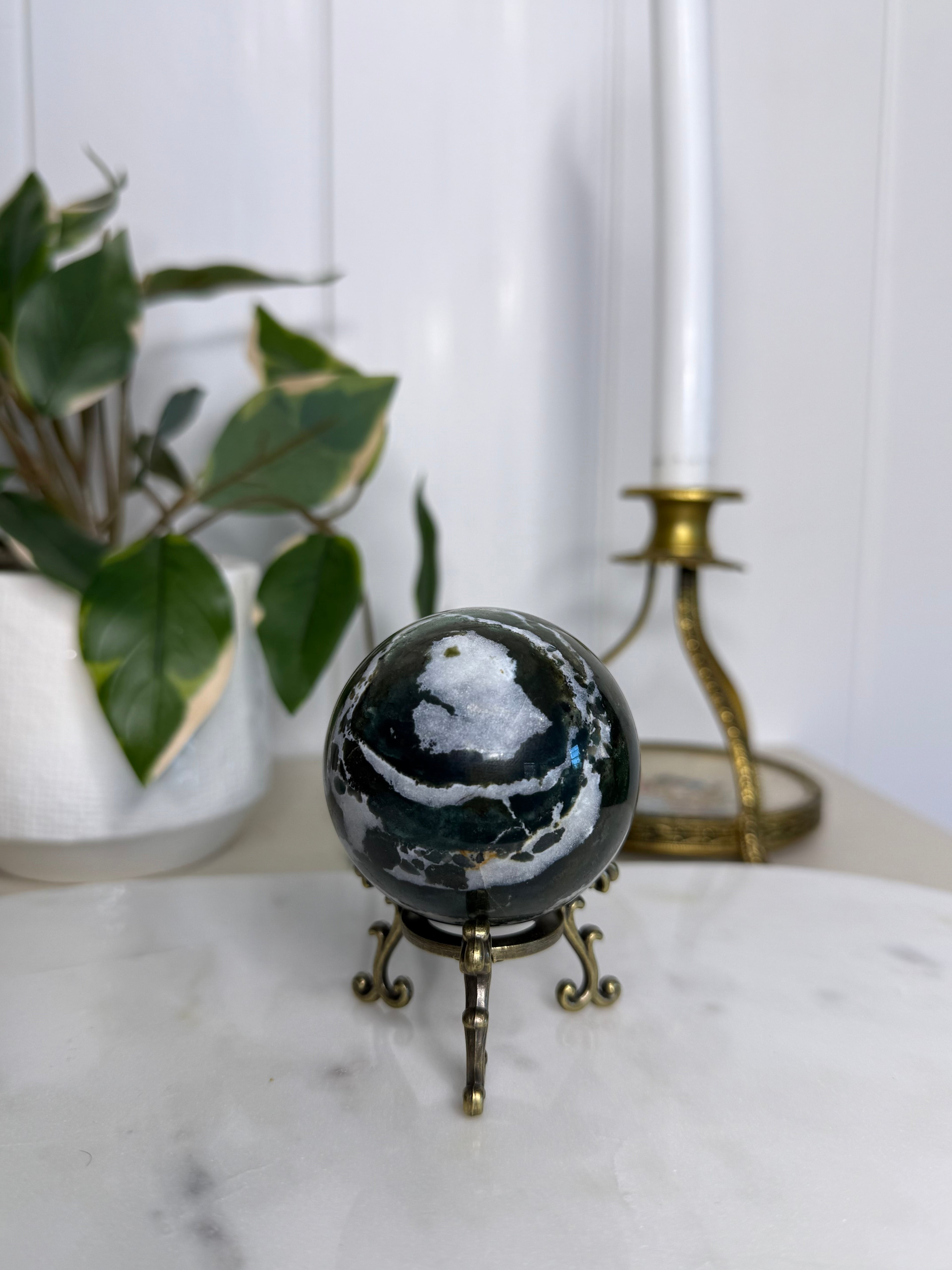 Unicorn Jasper Sphere