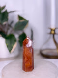 Carnelian Flower Agate Tower