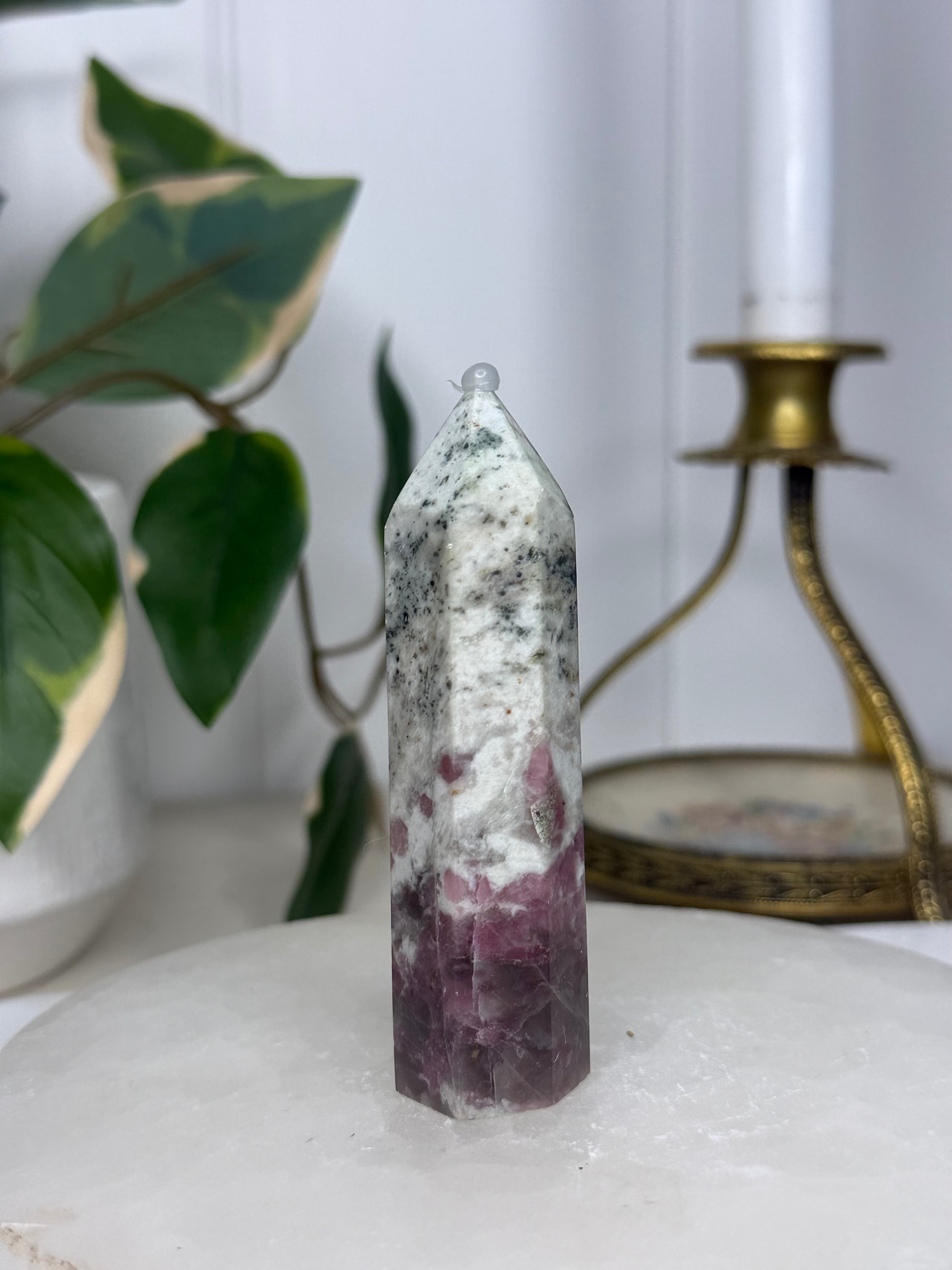Pink Tourmaline Tower